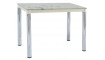 DAMAR II 100 Dining table, Chrome/Beige | 100% Quality DAMAR II 100 Dining table, Chrome/Beige | Tables | ZIPhome.ee image 1