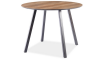 OAKLAND Dining table, dark walnut/black | 100% laatu OAKLAND Dining table, dark walnut/black | Pöydät | ZIPhome.ee kuva 1