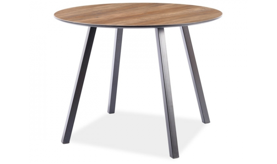 OAKLAND Dining table, dark walnut/black | Pöydät | ZIPhome.ee kuva 1