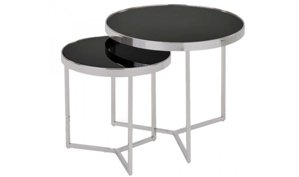DELIA II Kohvilauad, komplekt 2 tk. Kroom | Kohvilauad | ZIPhome.ee image 1