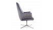 Armchair ADAMS VELVET BLUVEL 14 grey | 100% Quality Armchair ADAMS VELVET BLUVEL 14 grey | Armchairs | ZIPhome.ee image 3