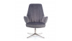 Armchair ADAMS VELVET BLUVEL 14 grey | 100% Quality Armchair ADAMS VELVET BLUVEL 14 grey | Armchairs | ZIPhome.ee image 2