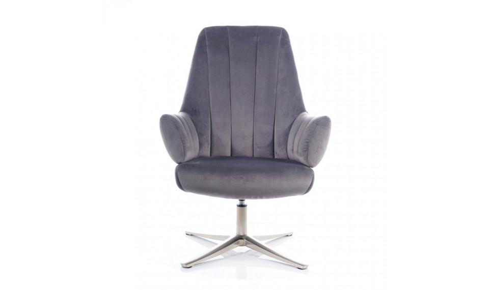 Armchair ADAMS VELVET BLUVEL 14 grey | Armchairs | ZIPhome.ee image 2