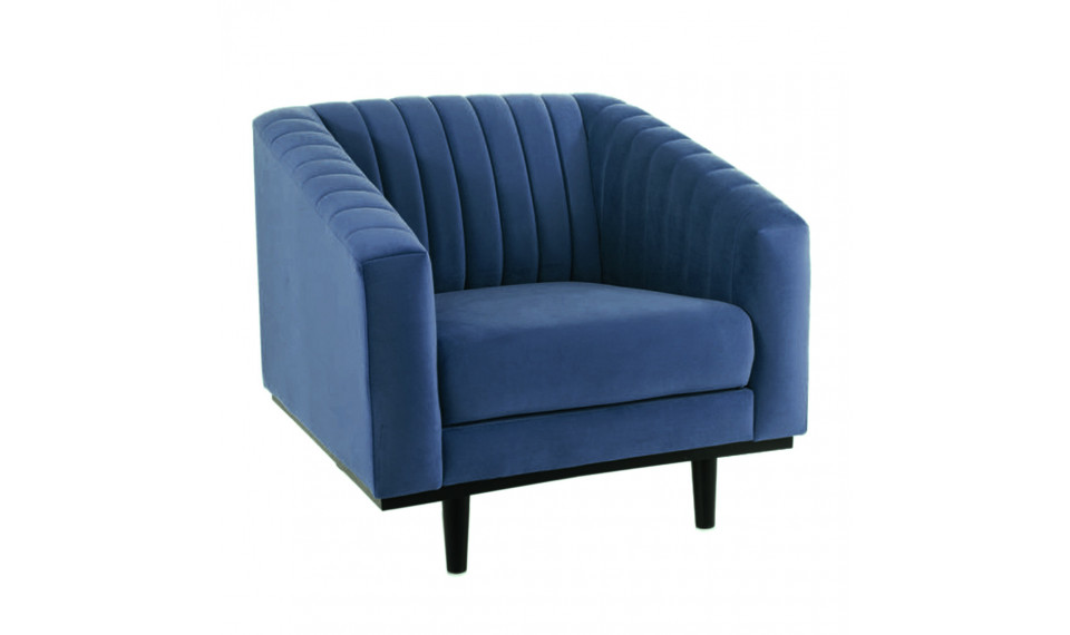 Tugitool ASPREY 1 VELVET BLUVEL 86 sinine | Toolid ja tugitoolid | ZIPhome.ee pilt 1