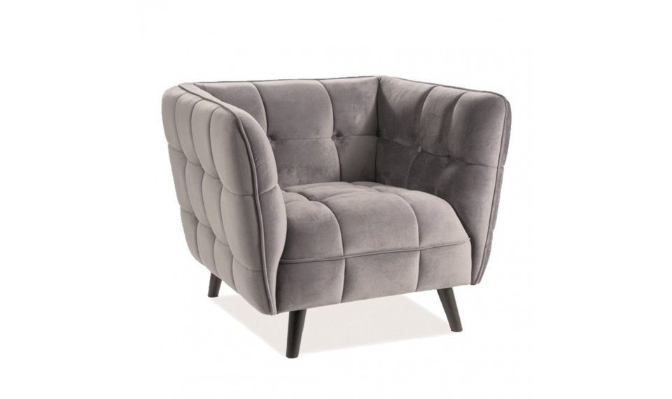 Tugitool CASTELLO 1, VELVET  BLUVEL 14 hall | Toolid ja tugitoolid | ZIPhome.ee pilt 1