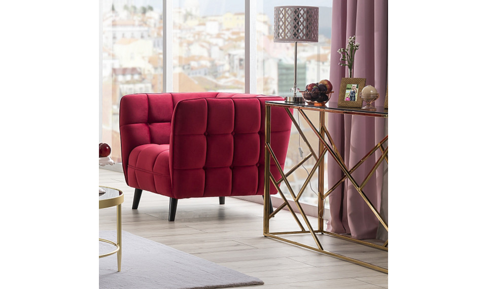 Tugitool CASTELLO 1, VELVET  BLUVEL 59 bordoo | Toolid ja tugitoolid | ZIPhome.ee pilt 2