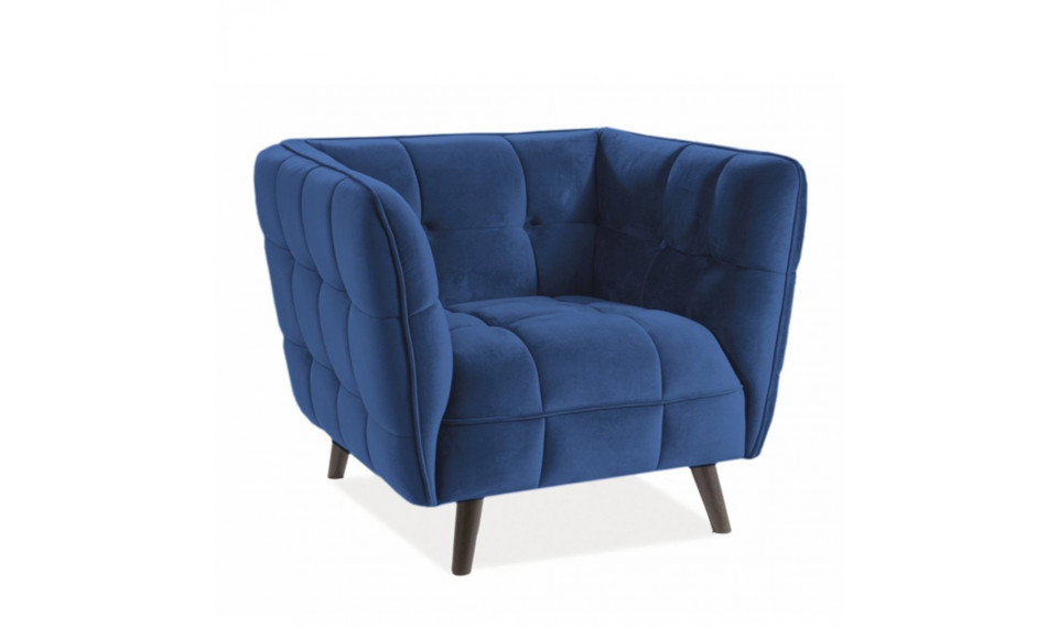 Tugitool CASTELLO 1, VELVET  BLUVEL 86 sinine | Toolid ja tugitoolid | ZIPhome.ee pilt 1
