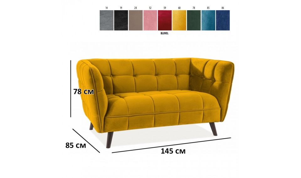 Diivan CASTELLO 2, BLUVEL 68 karri | Diivanid | ZIPhome.ee kuva 3
