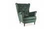 Armchair LADY VELVET BLUVEL 78 green | 100% Quality Armchair LADY VELVET BLUVEL 78 green | Armchairs | ZIPhome.ee image 1