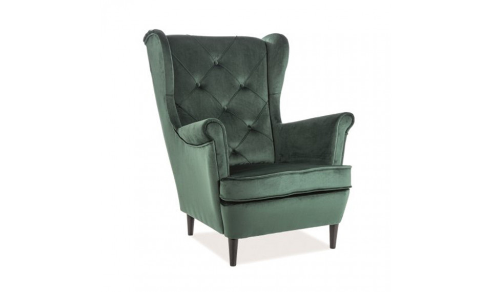 Armchair LADY VELVET BLUVEL 78 green | Armchairs | ZIPhome.ee image 1