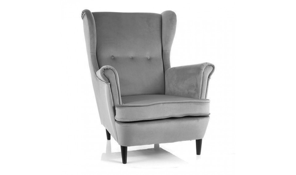 Armchair LORD VELVET BLUVEL 14 grey | Armchairs | ZIPhome.ee image 1