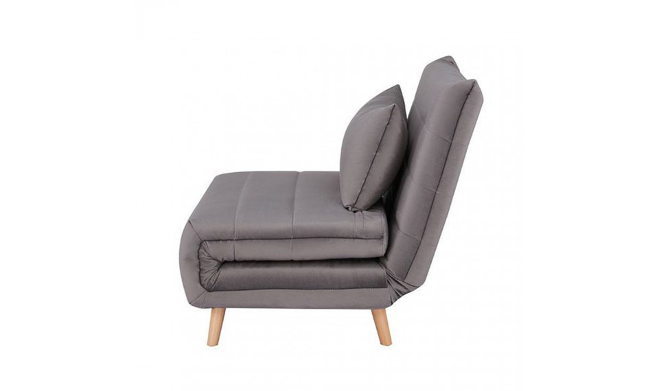 Armchair SPIKE VELVET TAP 139 grey | Chairs and swivel chairs | ZIPhome.ee image 2