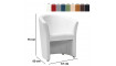 Armchair TM-1, EK-26 white, eco leather | 100% Quality Armchair TM-1, EK-26 white, eco leather | Chairs and swivel chairs | ZIPhome.ee image 3