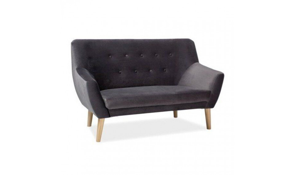 Sofa NORDIC 2 VELVET BLUVEL 14 grey | Sofas | ZIPhome.ee image 1