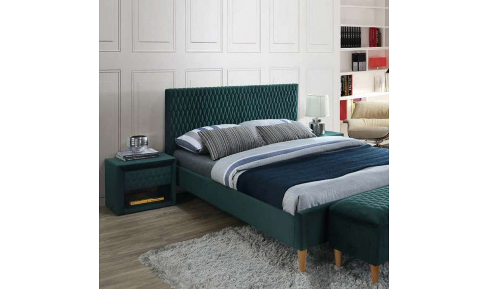 Öökapp AZURRO VELVET BLUVEL 78 roheline | Öökapid | ZIPhome.ee pilt 3
