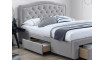 Bed with drawers ELECTRA 140X200 TAP 76 grey | 100% Quality Bed with drawers ELECTRA 140X200 TAP 76 grey | Beds and couches | ZIPhome.ee image 2