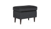 Footstool RON VELVET BLUVEL 19 black | 100% Quality Footstool RON VELVET BLUVEL 19 black | Footstools | ZIPhome.ee image 1