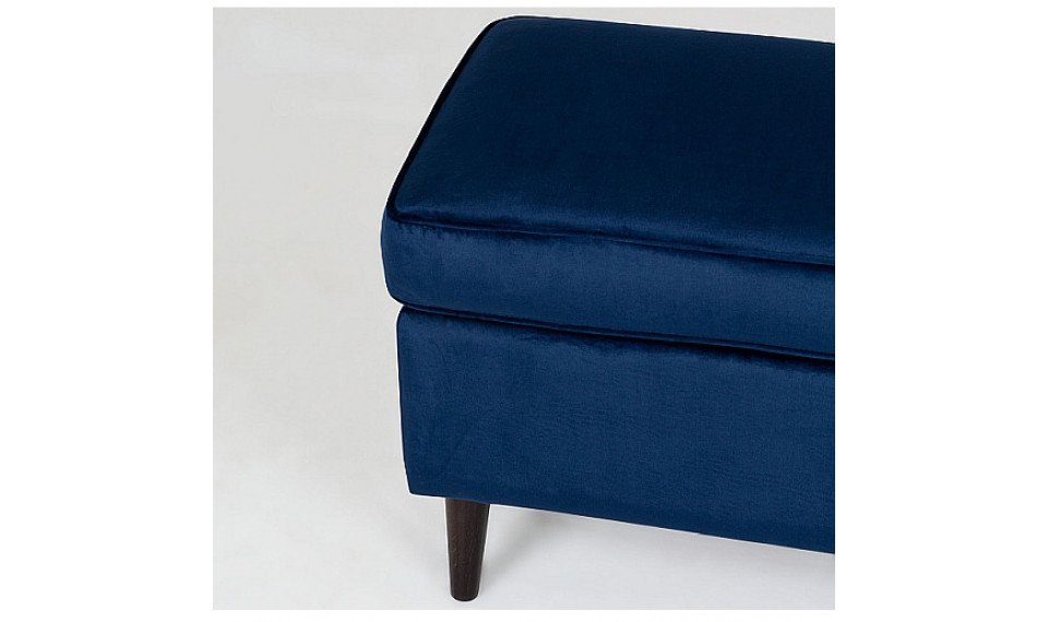 Footstool RON VELVET BLUVEL 86 blue | Footstools | ZIPhome.ee image 2