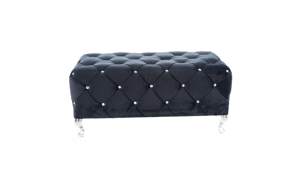 Pouffe HESTIA VELVET BLUVEL 19 black | Rahit | ZIPhome.ee kuva 3