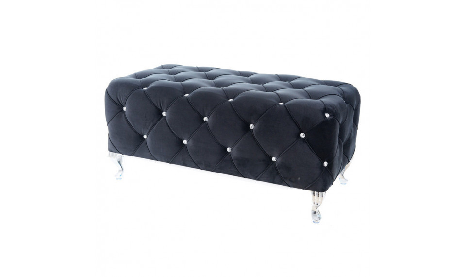 Pouffe HESTIA VELVET BLUVEL 19 black | Rahit | ZIPhome.ee kuva 2