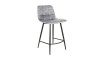 MILA H2 Bar stool VELVET 14 GREY | 100% Quality MILA H2 Bar stool VELVET 14 GREY | Chairs | ZIPhome.ee image 1
