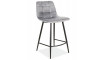 MILA H2 Bar stool VELVET 14 GREY | 100% Quality MILA H2 Bar stool VELVET 14 GREY | Chairs | ZIPhome.ee image 2