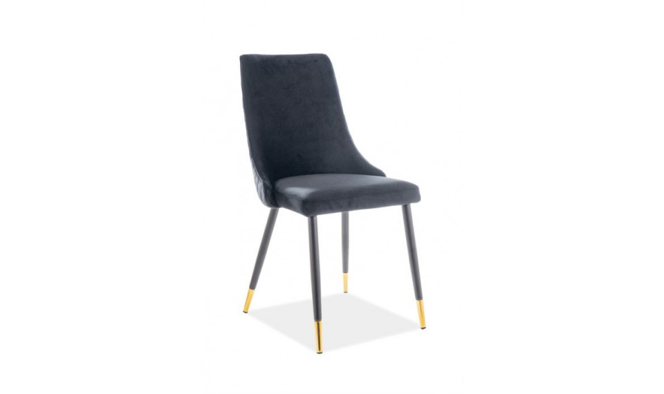 PIANO VELVET CHAIR BLACK 19 | Chairs | ZIPhome.ee image 1