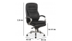 Q-154 Arvutitool nahk, värv: must | Kontor | ZIPhome.ee image 2
