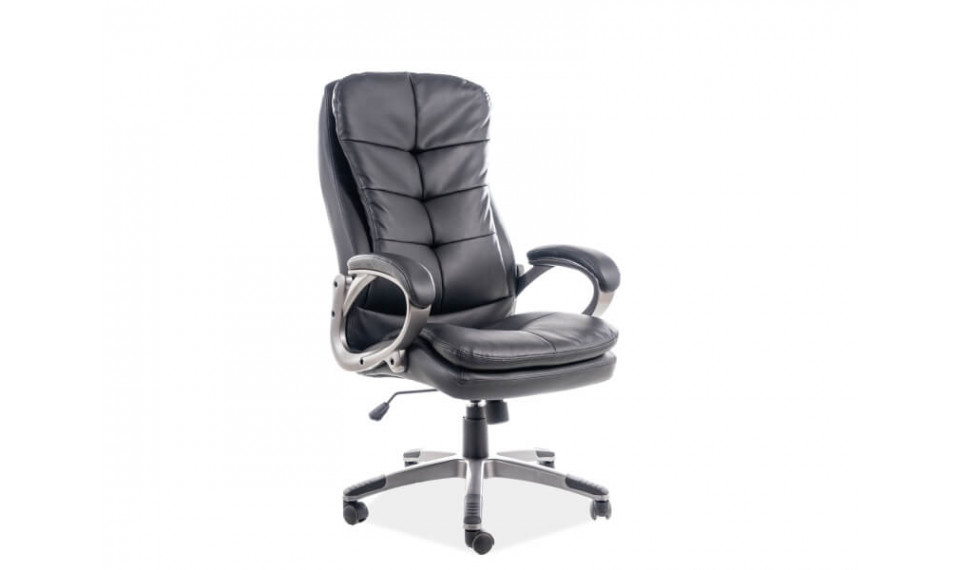 Q-270 Arvutitool ökonahk, värv: must | Kontoritoolid | ZIPhome.ee image 1