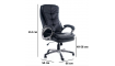 Q-270 Arvutitool ökonahk, värv: must | Kontoritoolid | ZIPhome.ee image 2