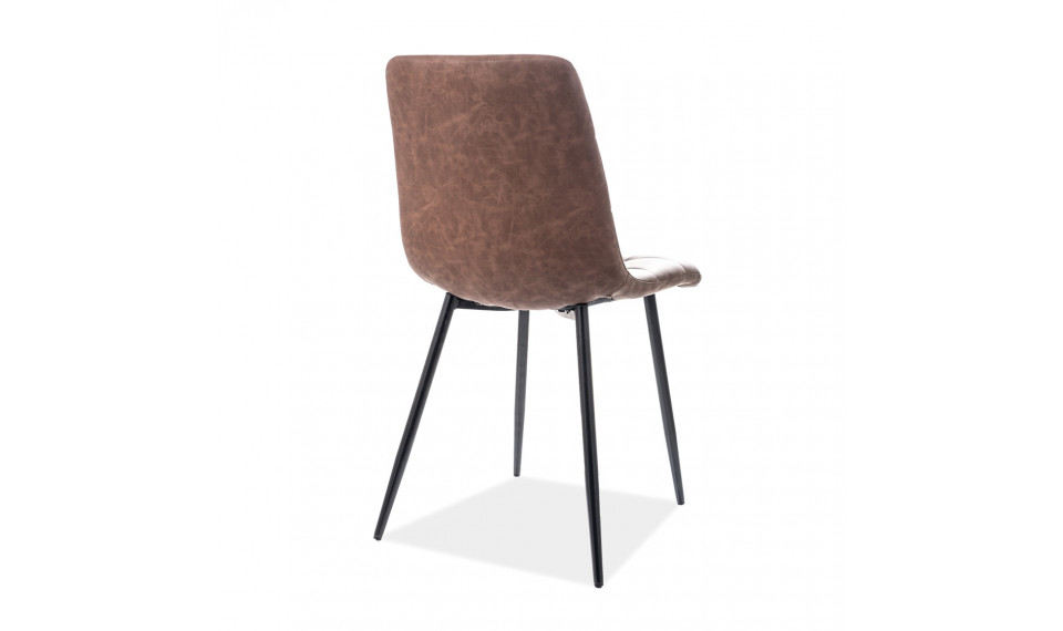 LOOK Chair Brown Eco Leather | Chairs | ZIPhome.ee image 2