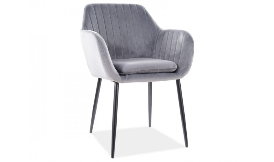 WENUS Chair Velvet Bluvel 14 gray | Chairs | ZIPhome.ee image 1