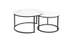 ATLANTA C coffee table set white/black | 100% laatu ATLANTA C coffee table set white/black | Kahvipöydat | ZIPhome.ee kuva 1