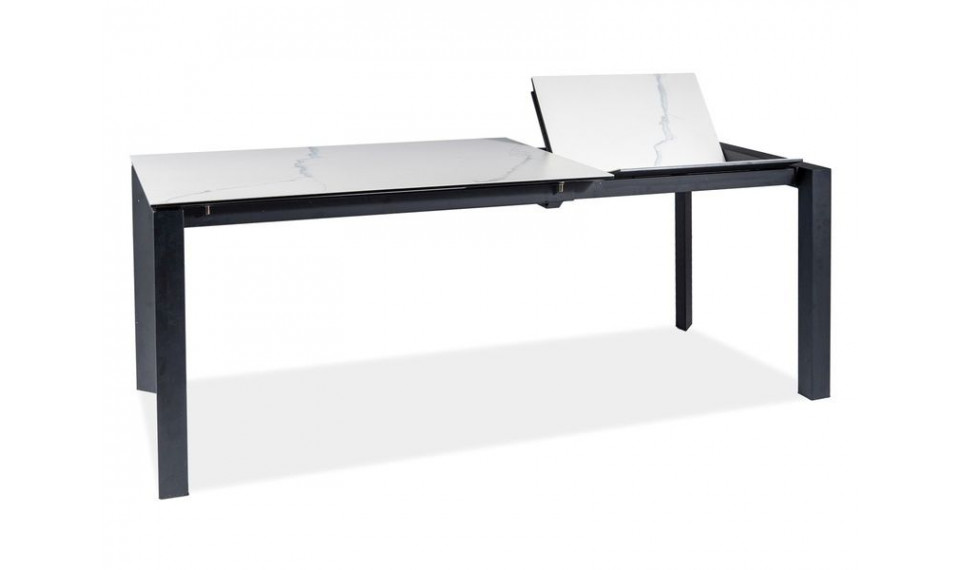METROPOL Extendable Dining table white marble effect | Tables | ZIPhome.ee image 1