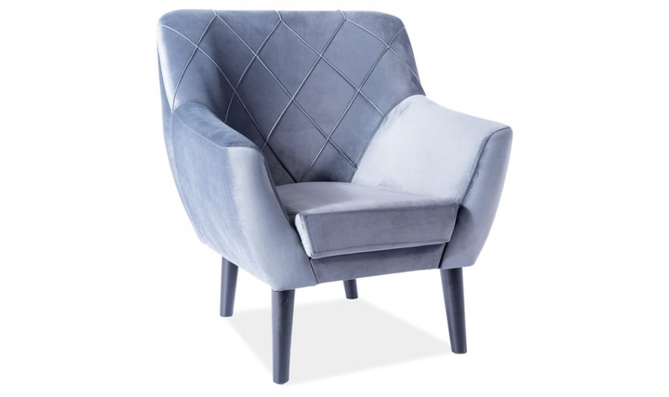 Tugitool KIER 1 VELVET BLUVEL 14 hall | Toolid ja tugitoolid | ZIPhome.ee изображение 1