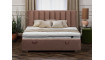 Bed MARANI II 160x200 Velvet Bluvel 52 antique pink | 100% laatu Bed MARANI II 160x200 Velvet Bluvel 52 antique pink | Sängyt | ZIPhome.ee kuva 1
