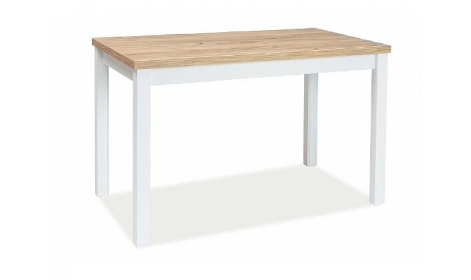 ADAM Söögilaud 100x60 Tamm kuldne CRAFT/Valge | Lauad | ZIPhome.ee pilt 1