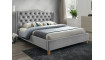 Bed ASPEN 160x200 VELVET BLUVEL 03 light grey | 100% laatu Bed ASPEN 160x200 VELVET BLUVEL 03 light grey | Sängyt | ZIPhome.ee kuva 1