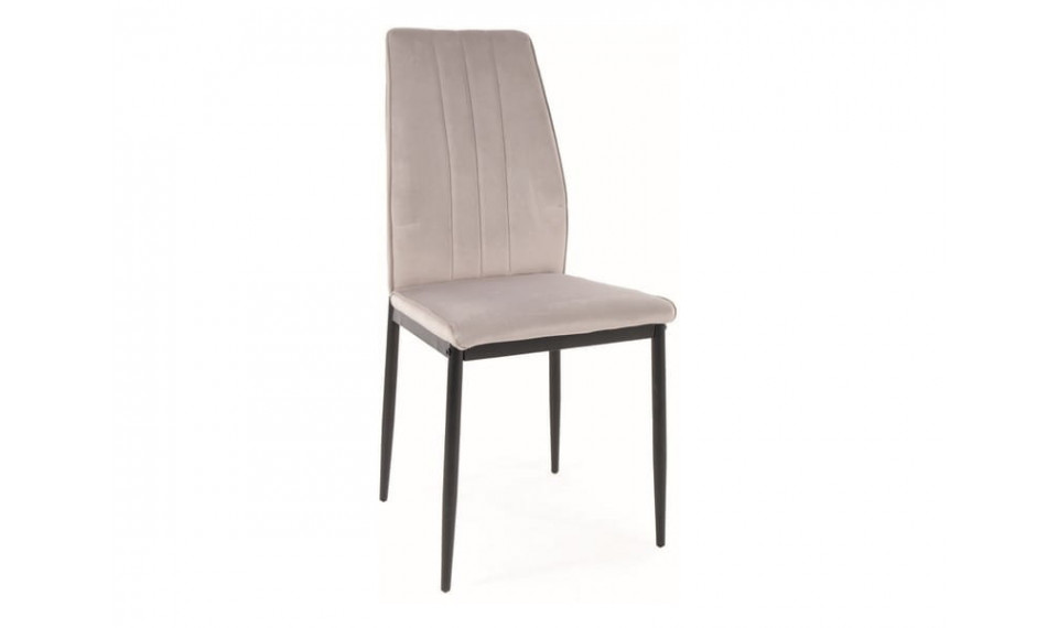 ATOM Chair VELVET Bluvel 03 light gray | Tuolit | ZIPhome.ee kuva 1