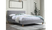 Bed AZURRO 160x200 VELVET BLUVEL 03 light gray | 100% laatu Bed AZURRO 160x200 VELVET BLUVEL 03 light gray | Sängyt | ZIPhome.ee kuva 1
