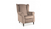 Armchair BARON VELVET BLUVEL 40 beige/wenge | 100% laatu Armchair BARON VELVET BLUVEL 40 beige/wenge | Pehmustetut huonekalut | ZIPhome.ee kuva 1