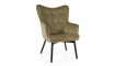 CARMEN Tugitool VELVET Bluvel 77 oliiv | 100% kvaliteet CARMEN Tugitool VELVET Bluvel 77 oliiv | Tugitoolid | ZIPhome.ee pilt 1