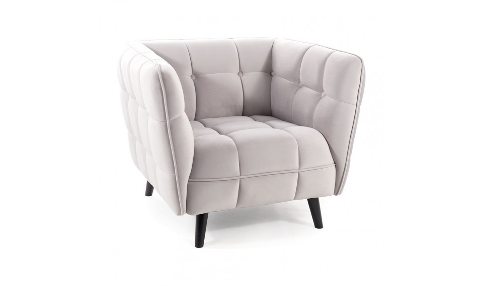 Tugitool CASTELLO 1, VELVET BLUVEL 03 helehall | Toolid ja tugitoolid | ZIPhome.ee pilt 1
