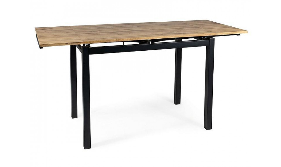 GD-017 Extendable Dining table, artisan oak / black matt | Tables | ZIPhome.ee image 2