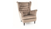 Armchair HARRY VELVET BLUVEL 40 dark beige | 100% laatu Armchair HARRY VELVET BLUVEL 40 dark beige | Soft furniture | ZIPhome.ee kuva 1