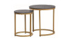 HOLA Coffee table set, black marble / golden | 100% laatu HOLA Coffee table set, black marble / golden | Kahvipöydät | ZIPhome.ee kuva 1