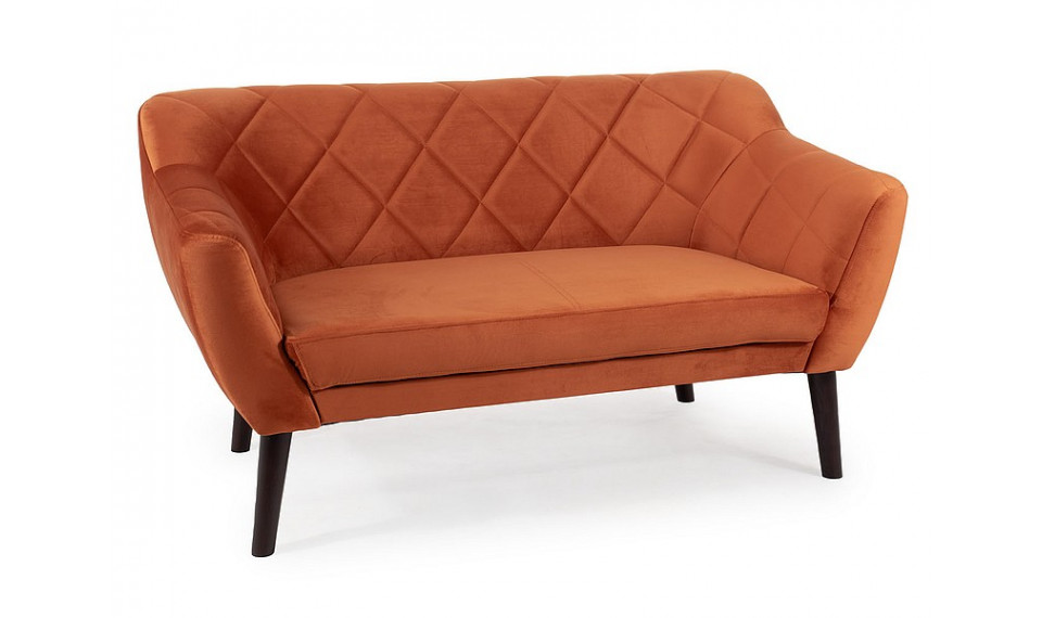Sofa KARO 2 VELVET BLUVEL 4215 cinnamon/wenge | Sohvat | ZIPhome.ee kuva 1