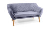 Diivan KARO 2 VELVET BLUVEL 14 hall/pöök | 100% качество Diivan KARO 2 VELVET BLUVEL 14 hall/pöök | Diivanid | ZIPhome.ee изображение 1