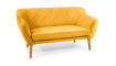Sofa KARO 2 VELVET BLUVEL 68 curry/beech | Sofas | ZIPhome.ee image 1