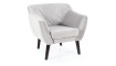 Armchair KARO 1 VELVET BLUVEL 03 light gray/wenge | 100% laatu Armchair KARO 1 VELVET BLUVEL 03 light gray/wenge | Soft furniture | ZIPhome.ee kuva 1
